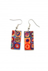 Kandinsky Circles Earrings